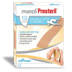 CEROTTO MEDIPRESTERIL DITA FLESSIBILE E RESISTENTE 10 PEZZI - farmascienza.it