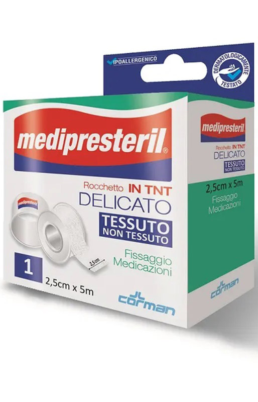 CEROTTO MEDIPRESTERIL DISPENSER TESSUTO NON TESSUTO 5X250CM - farmascienza.it