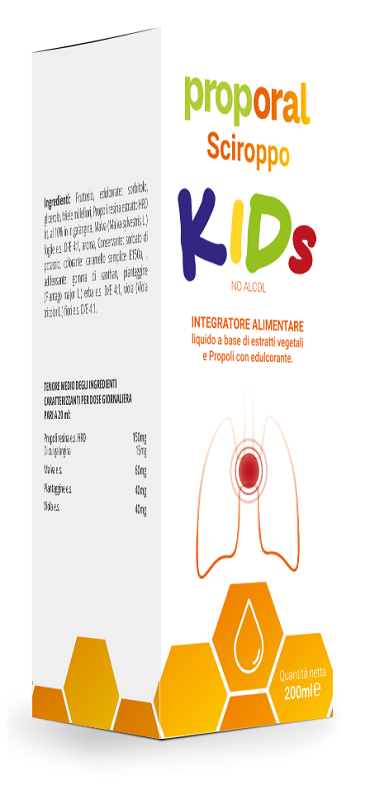 PROPORAL KIDS SENZA ALCOL 200 ML - farmascienza.it