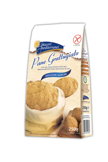 PIACERI MEDITERRANEI PANE GRATTUGGIATO SENZA GLUTINE 250 G - farmascienza.it
