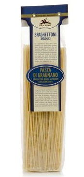 SPAGHETTONI DI GRAGNANO DI SEMOLA DI GRANO DURO IGP BIO 500 G - farmascienza.it