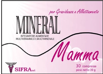 MINERAL MAMMA INTEGRATORE ALIMENTARE PER GRAVIDANZA ED ALLATTAMENTO 30 COMPRESSE 39 G - farmascienza.it