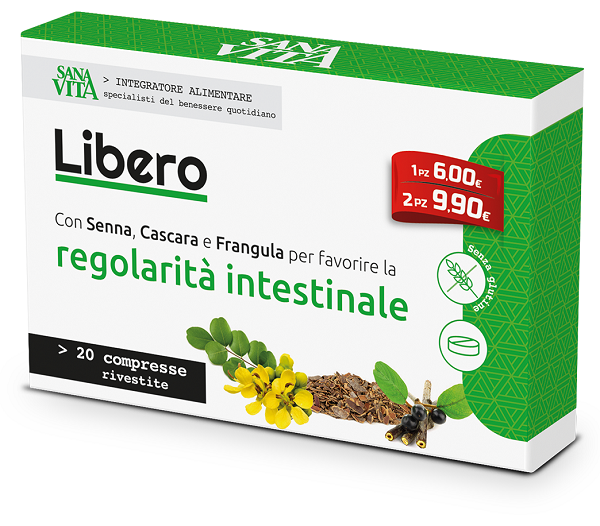 SANAVITA LIBERO 20 COMPRESSE - farmascienza.it