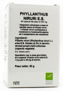 PHYLLANTHUS NIRURI ESTRATTO SECCO 60 CAPSULE - farmascienza.it