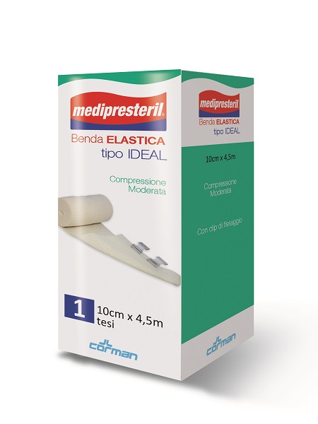BENDA ELASTICA MEDIPRESTERIL IDEAL CM10X45MT - farmascienza.it
