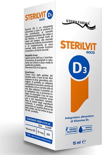 STERILVIT D3 GOCCE 15 ML - farmascienza.it