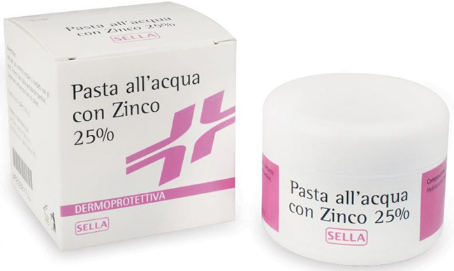 PASTA ACQUA CON ZINCO 25% 100 ML - farmascienza.it