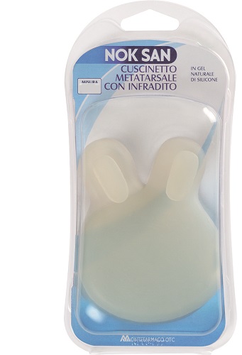 NOK SAN GEL CUSCINETTO METATARSALE CON INFRADITO S/M - farmascienza.it