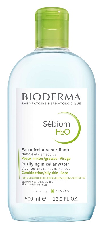SEBIUM H2O DETERGENTE STRUCCANTE PELLE MISTA 500 ML - farmascienza.it