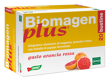 BIOMAGEN PLUS ARANCIA ROSSA 20 BUSTE ASTUCCIO 100 G - farmascienza.it