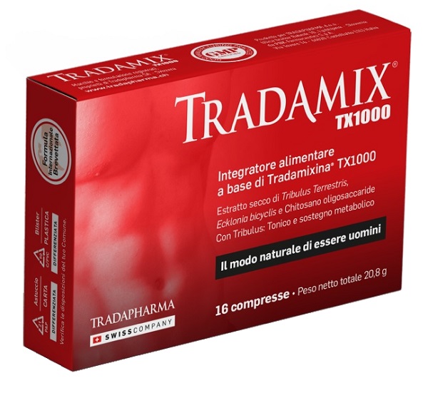 TRADAMIX TX 1000 ASTUCCIO 16 COMPRESSE DUE BLISTER 8 COMPRESSE - farmascienza.it