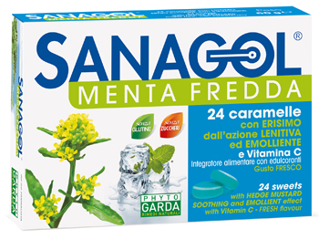 SANAGOL MENTA FREDDA 24 CARAMELLE - farmascienza.it