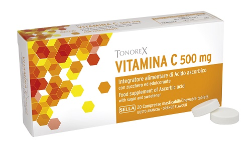 TONOREX VITAMINA C 500 MG 20 COMPRESSE - farmascienza.it