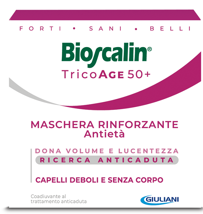 BIOSCALIN TRICOAGE MASCHERA RINFORZANTE ANTIETA' 200 ML - farmascienza.it
