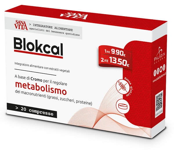 SANAVITA BLOKCAL 20 COMPRESSE - farmascienza.it