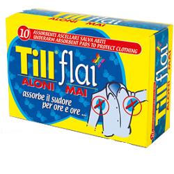 TILL FLAI ASSORBENTI ASCELLARI 10 PEZZI - farmascienza.it