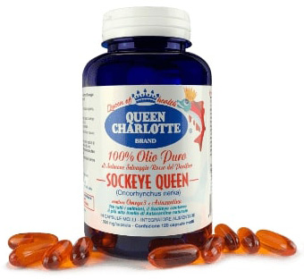 OLIO PURO SALMONE SELVAGGIO ROSSO 120 CAPSULE - farmascienza.it