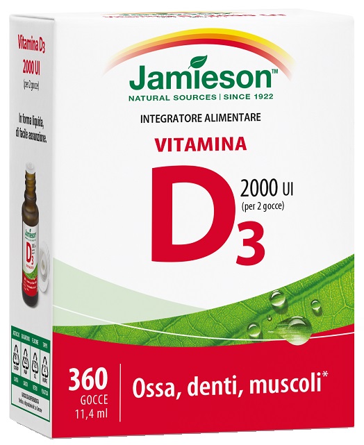 JAMIESON VITAMINA D GOCCE 11,4 ML - farmascienza.it