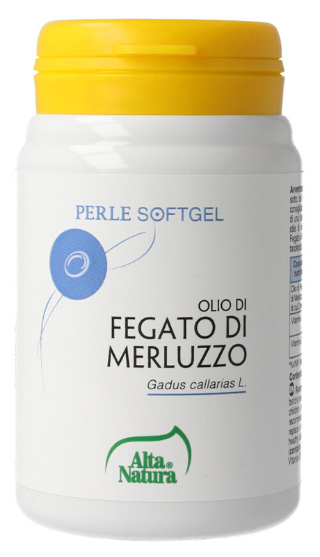 FEGATO DI MERLUZZO 100 PERLE PILLOLIERA 40 G - farmascienza.it