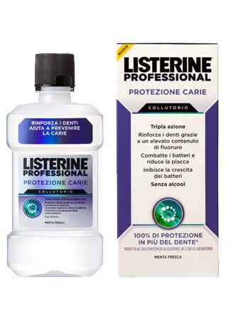 LISTERINE PROFESSIONAL PROTEZIONE CARIE 250 ML - farmascienza.it