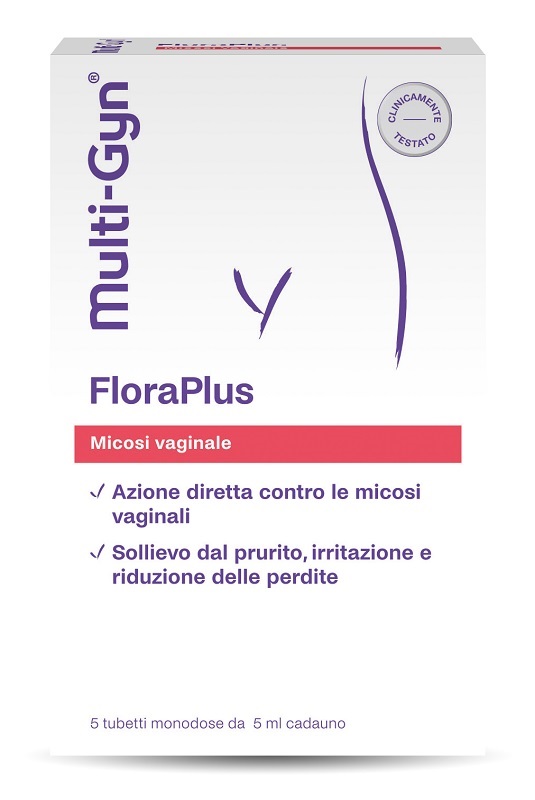FLORAPLUS MULTI-GYN CANDIDOSI VAGINALE 5 TUBETTI X 5 ML - farmascienza.it