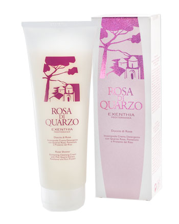 EXENTHIA MEDITERRANEA DOCCIA DI ROSE ROSA DI QUARZO 250 ML - farmascienza.it