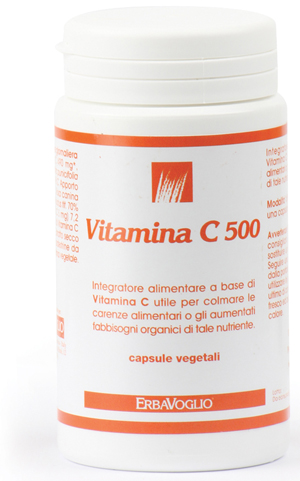 VITAMINA C500 100 CAPSULE PILLOLIERA 67 G - farmascienza.it