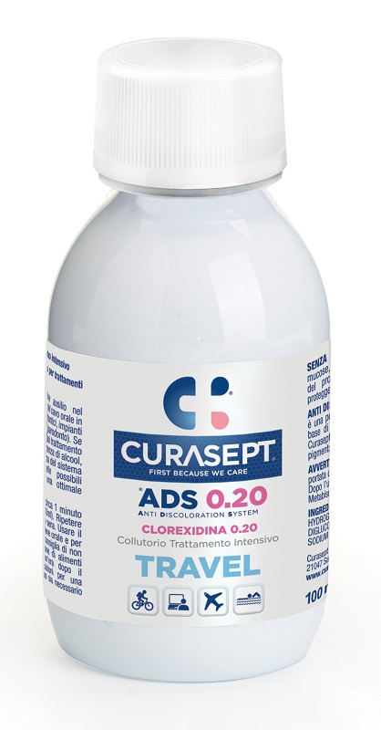 CURASEPT COLLUTORIO 0,20 ADS TRAVEL 100 ML - farmascienza.it