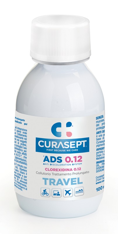 CURASEPT COLLUTORIO 0,12 TRAVEL ADS 100 ML - farmascienza.it
