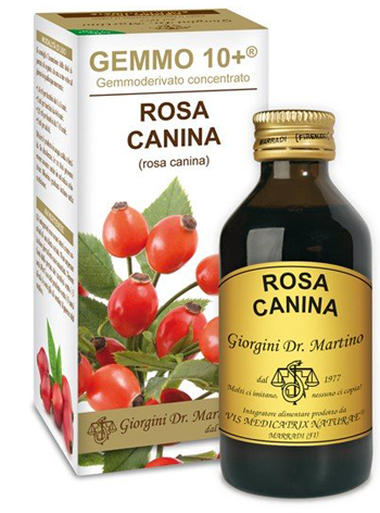 GEMMO 10+ ROSA CANINA LIQUIDO ANALCOLICO 100 ML - farmascienza.it