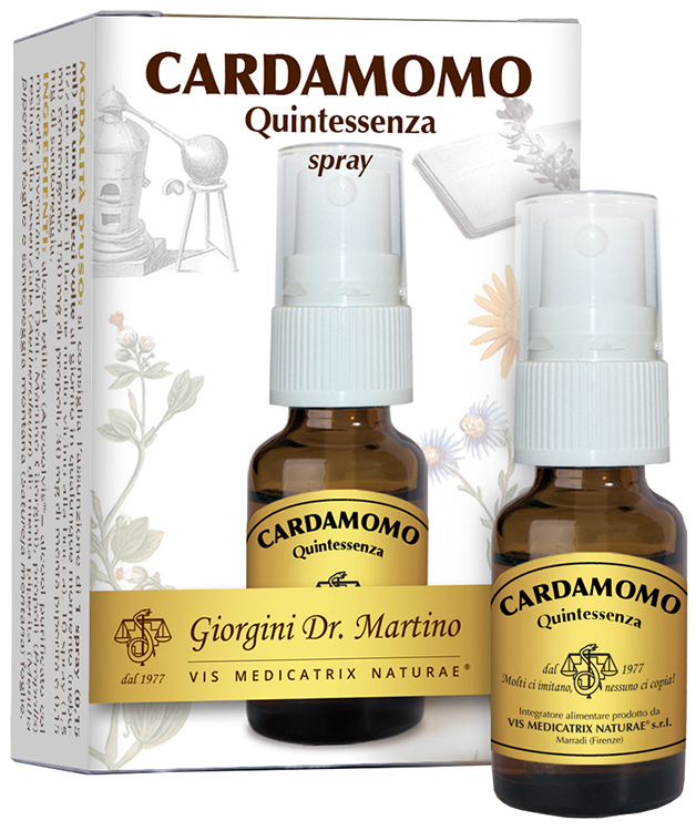 CARDAMOMO QUINTESSENZA SPRAY 15 ML - farmascienza.it