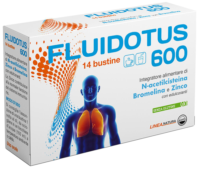 FLUIDOTUS 600 14 BUSTINE - farmascienza.it