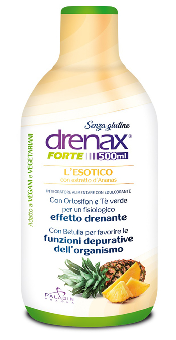 DRENAX FORTE L'ESOTICO CON ESTRATTO D'ANANAS 500 ML - farmascienza.it