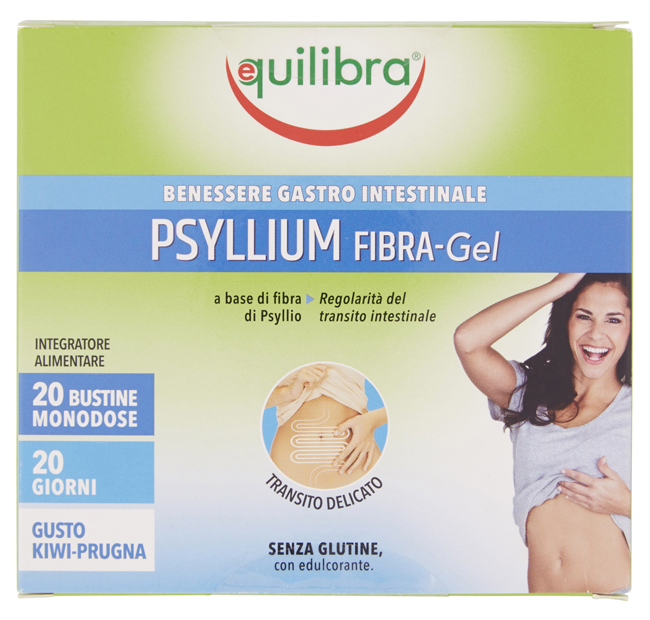 PSYLLIUM FIBRA GEL GUSTO KIWI PRUGNA 20 BUSTINE MONODOSE - farmascienza.it