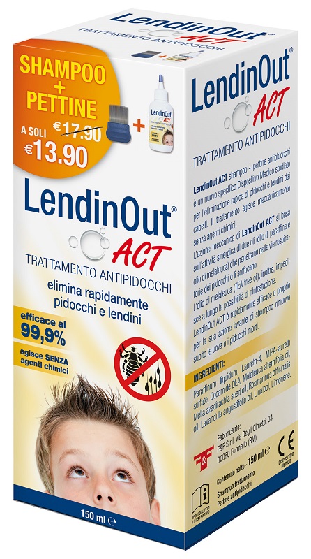 LENDINOUT ACT ANTIPIDOCCHI 150 ML - farmascienza.it