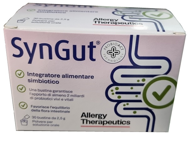 SYNGUT 30 BUSTINE DI LIOFILIZZATO DA 2,5 G IN ASTUCCIO 75 G - farmascienza.it