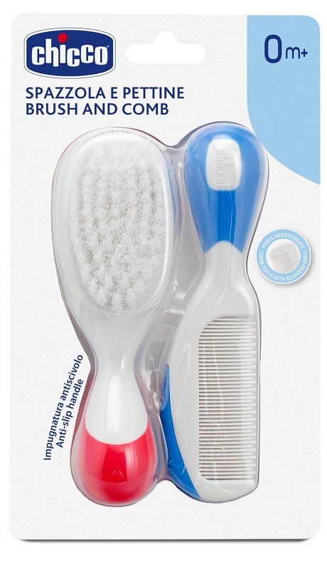 CHICCO SPAZZOLA + PETTINE NYLON - farmascienza.it