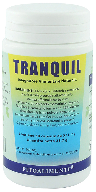 TRANQUIL 60 CAPSULE - farmascienza.it