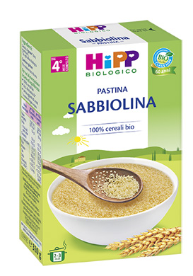 HIPP BIO PASTINA SABBIOLINA 320 G - farmascienza.it