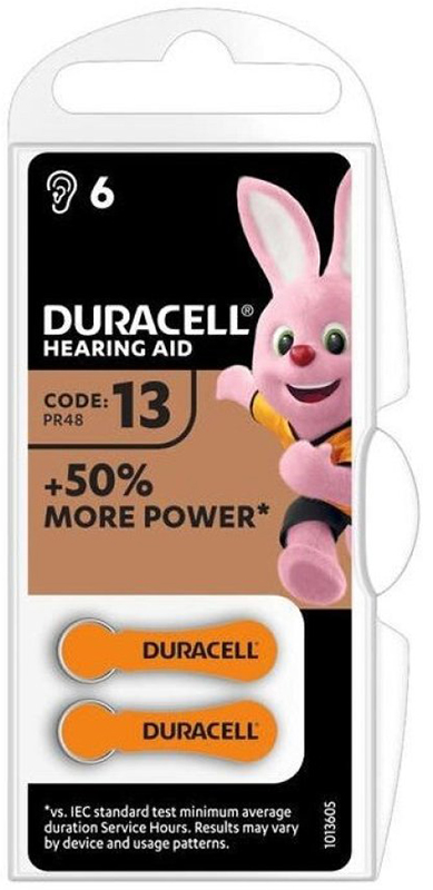 DURACELL EASY TAB 13 ARANCIO BATTERIA PER APPARECCHIO ACUSTICO - farmascienza.it