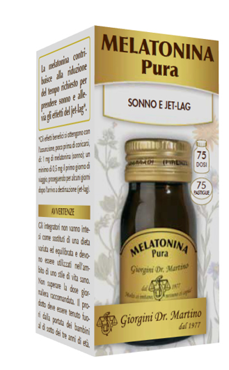 MELATONINA PURA 75 PASTIGLIE - farmascienza.it