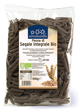 PENNE DI SEGALE INTEGRALE 500 G - farmascienza.it