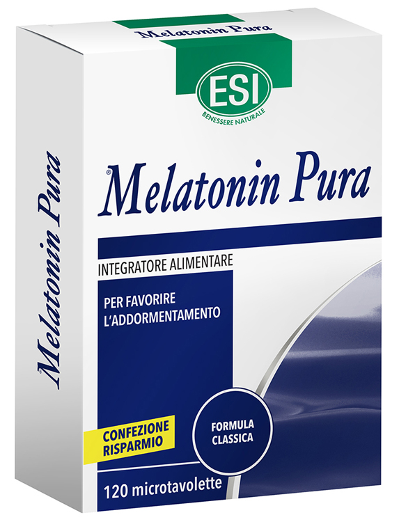 ESI MELATONIN PURA 120 MICROTAVOLETTE - farmascienza.it