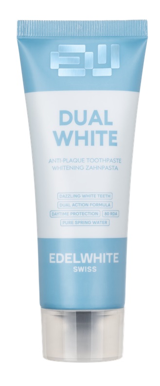 EDEL WHITE ANTI PLAQUE + WHITENING DENTIFRICIO 75 ML - farmascienza.it