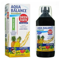 AQUA BALANCE RASSODAN DREN FORTE GUSTO ANANAS 500 ML DIETALINEA + AQUALOSS 2,8 G - farmascienza.it