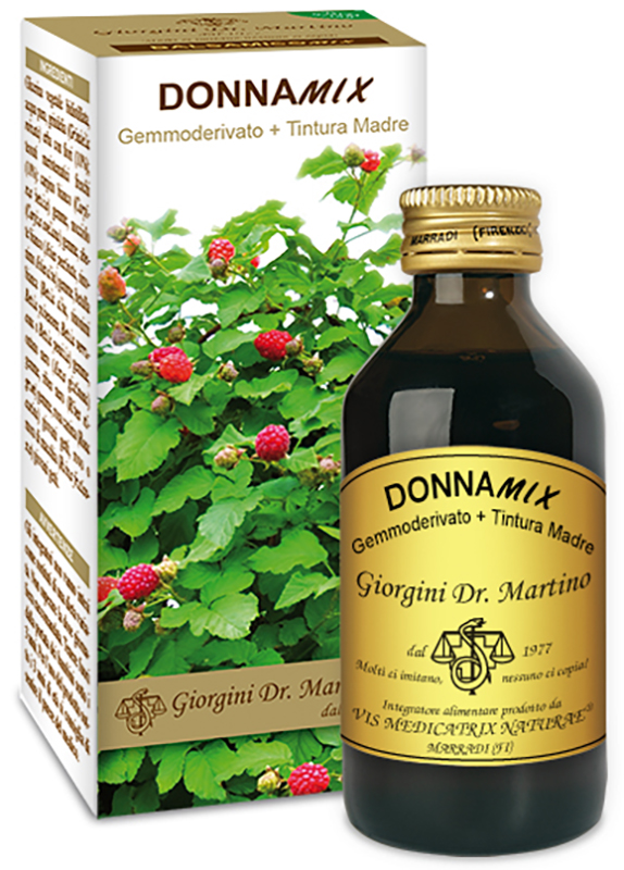 DONNAMIX GEMMODERIVATO + TINTURA MADRE SENZA ALCOOL 100 ML - farmascienza.it