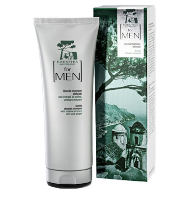 EXENTHIA MEDITERRANEA DOCCIASHAMPOO ULTRADELICATO FOR MEN 250 ML - farmascienza.it