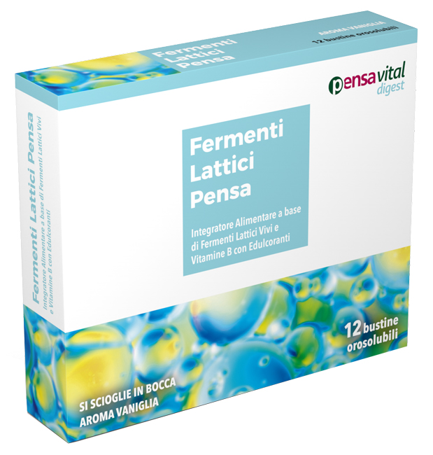 FERMENTI LATTICI VIVI E VITAMINE B 12 VANIGLIA BUSTINE OROSOLUBILI - farmascienza.it