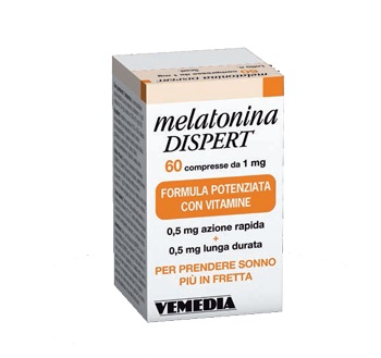 MELATONINA DISPERT 1MG DI MELATONINA 60 COMPRESSE - farmascienza.it