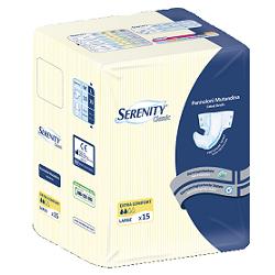 PANNOLONE A MUTANDINA SERENITY CLASSIC ALOE EXTRACOMFORT LARGE 15 PEZZI FARMABILITY - farmascienza.it